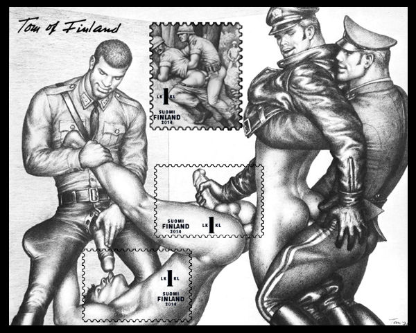 Tom Of Finland Stamps Queerclick