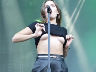 Tove Lo Boobs Flash Normal Speed And Slow Motion 2