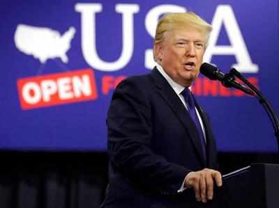 Trump Questions Israels Interest In Making Peace Times Of India