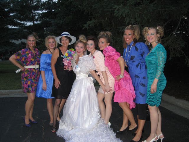 Ugly Dress Themed Bachelorette Party Best Idea Ever Go To The Thrift Store