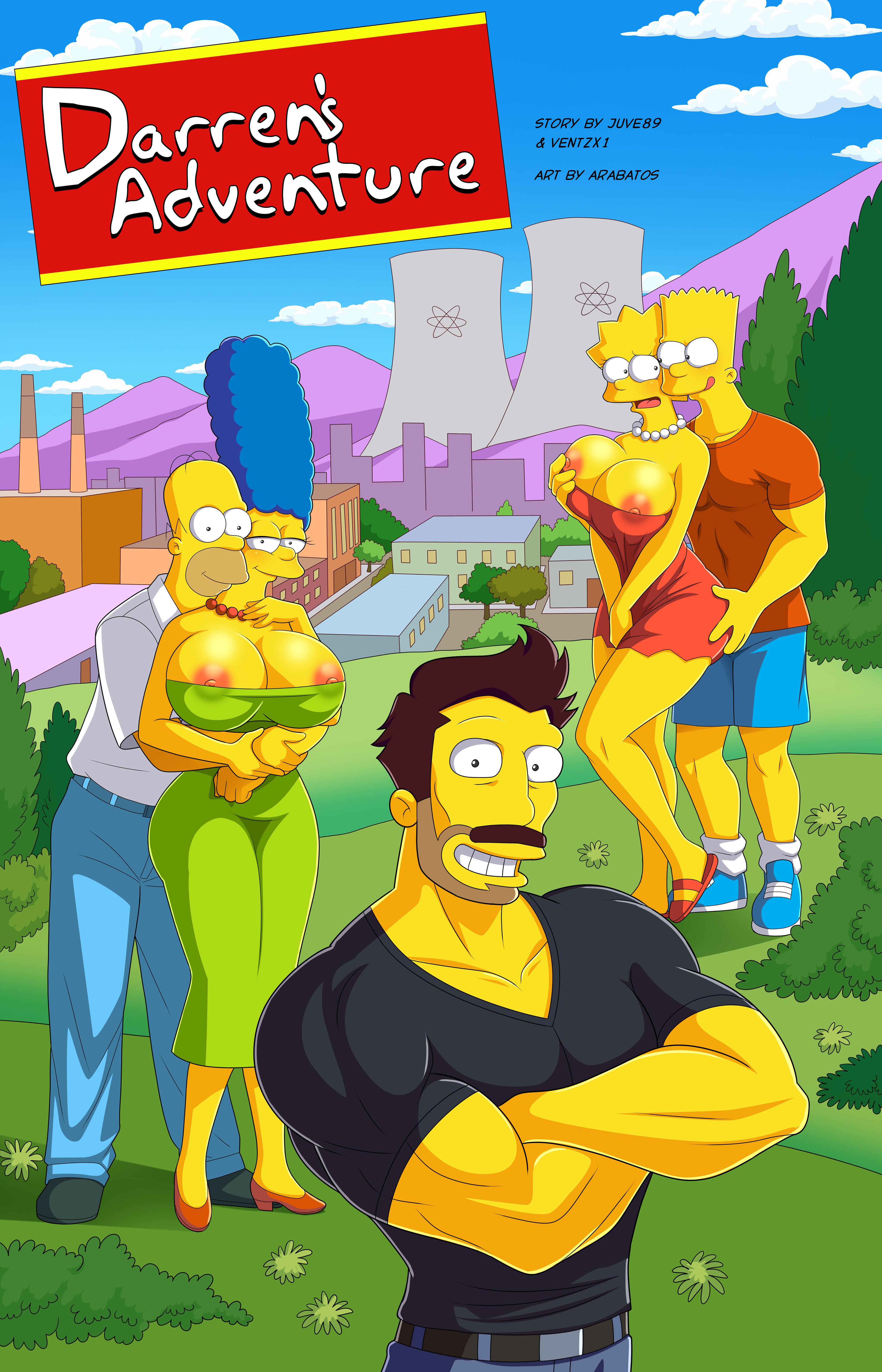 Updated Fantastic Simpsons Parody Arabatos Darrens Adventure Cartoon Porn