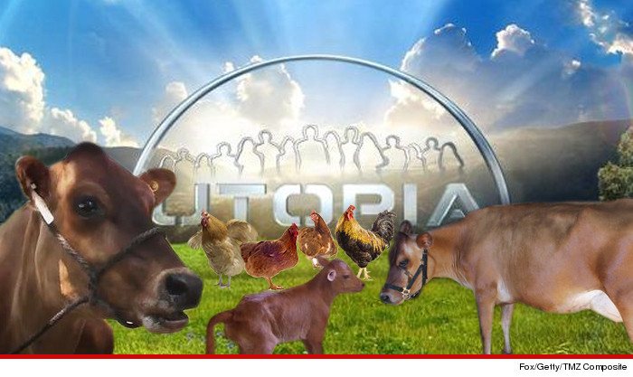 Utopia Show Farm Animals Can Stay Humans Keep Off The Grass