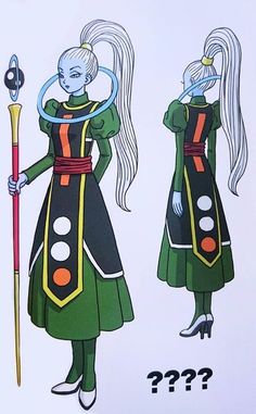 Vados Similar To Whis She Looks Reserved Like Whis And Kinda Evil Wonder Ball