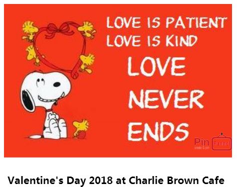 Valentines Day In Singapore At Charlie Brown Cafe Located At Cathay Cineleisure Orchard Mall