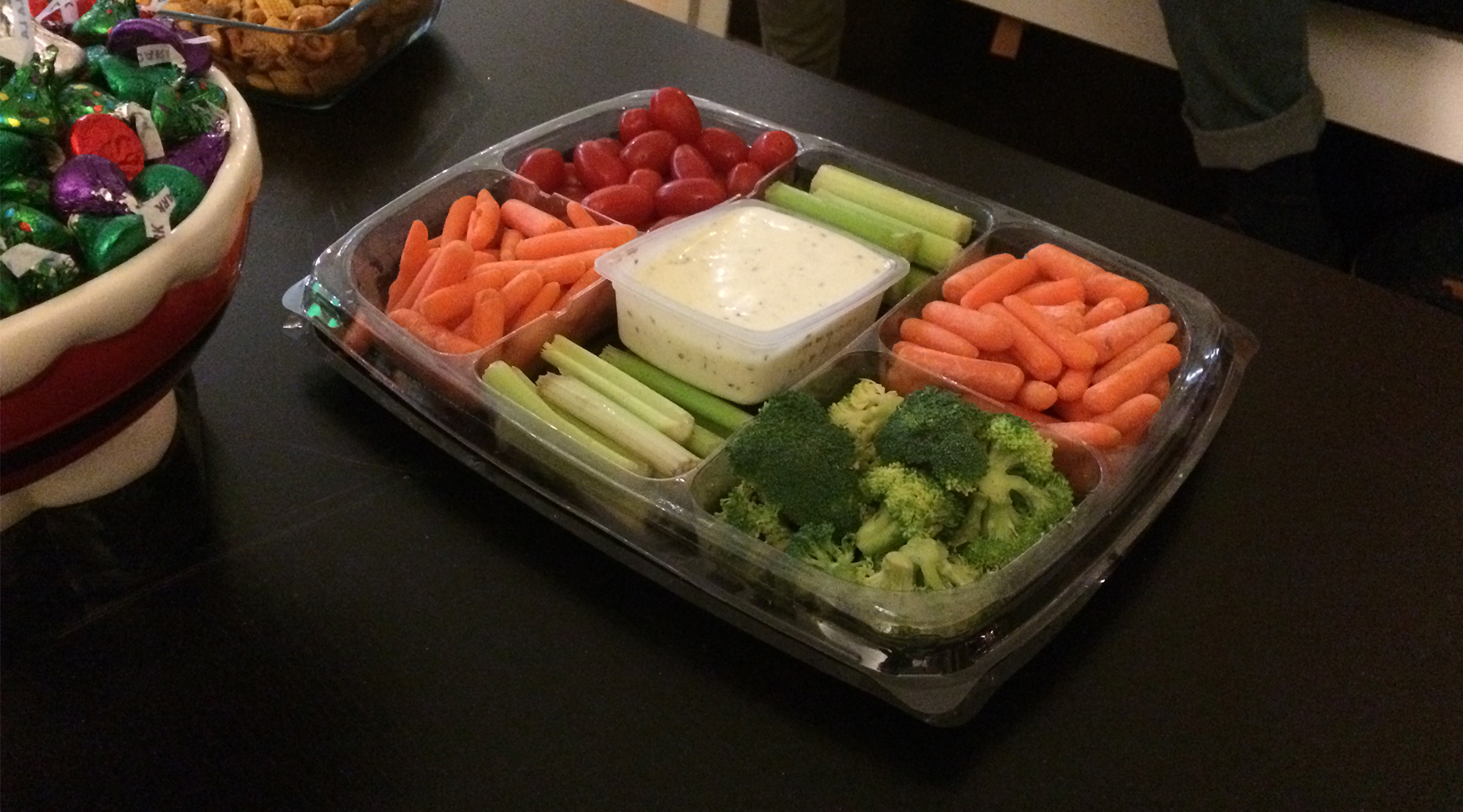 Veggie Platter At Super Bowl Party Left Untouched The Sack Of Troy