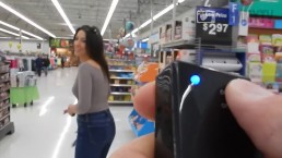 Vibrating Panties Prank On Girlfriend Part Inside Walmart 19