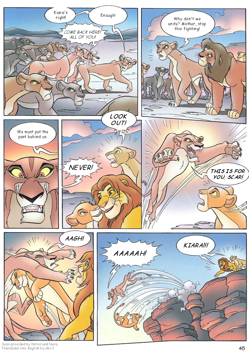 View Topic The Lion King Ii Simbas Pride Comic Novelization 1