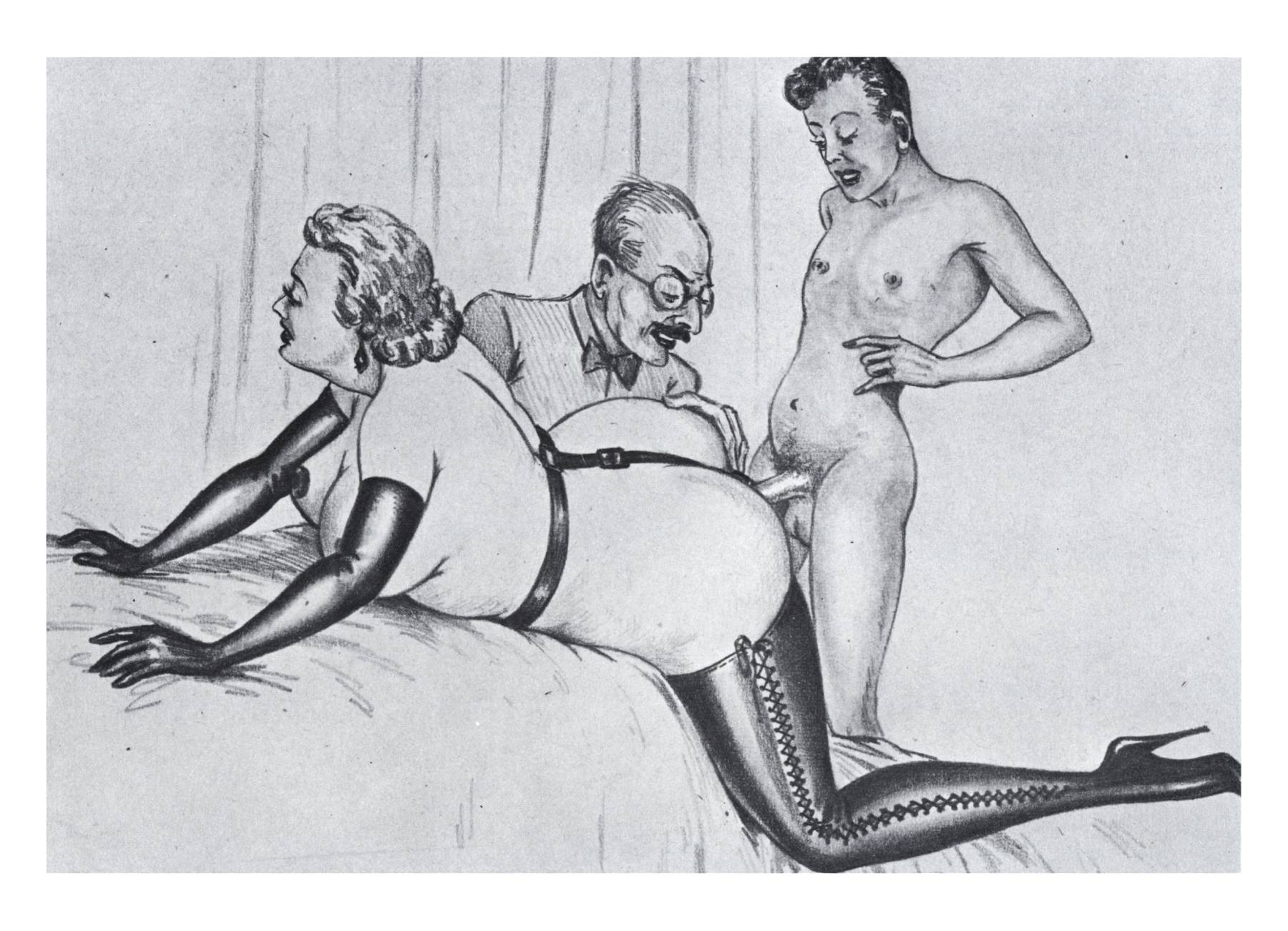Vintage Porn Cartoon Irene