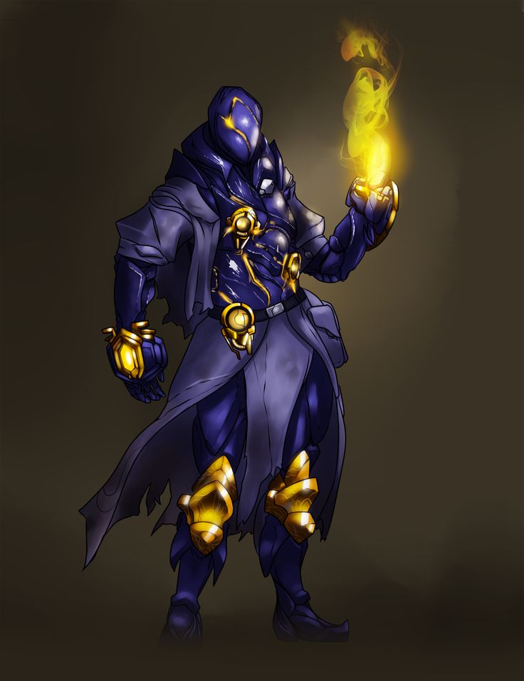 Warframe Concept For The Void Sorcerer Frame That Was Teased Idea