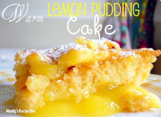 Warm Lemon Pudding Cake Tastes As Good As It Looks The Whoot