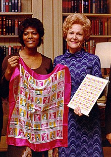 Warwick With First Lady Pat Nixon