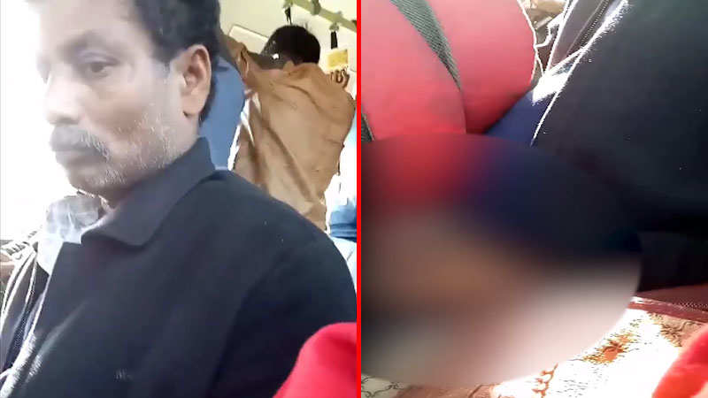 Watch Man Caught Masturbating In Delhi Bus Du Girl Uploads Video Du Girl Molestation Video