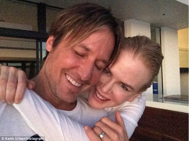 Wedded Bliss Keith Took To Instagram On Sunday To Share Four Candid Selfies