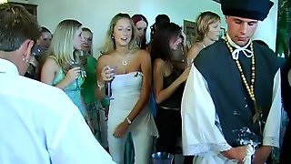 Wedding Reception Turns Into A Hardcore Gangbang All Over The Place