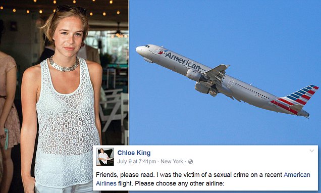 Woman Says American Airlines Made Her Sit With Masturbator Daily Mail Online