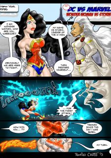 Wonder Woman Storm Marvel Porn Comics 1