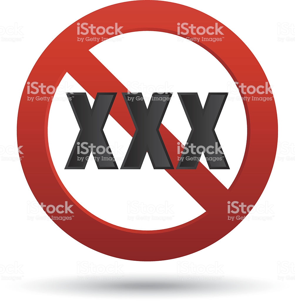 Xxx Adults Only Content Sign Vector Button Vectorkunst Illustratie