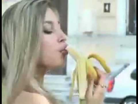 Xxx Sexy Hot Girl Eating A Banana Youtube