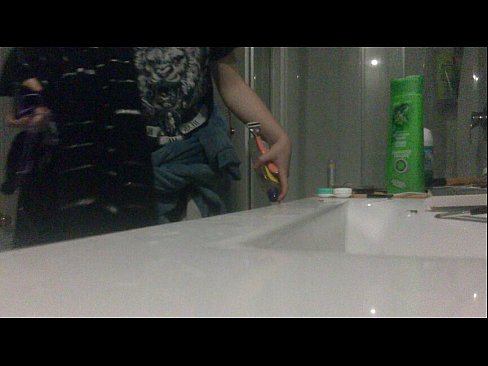 Yo Girl Caught On Hidden Bathroom Cam Stripping For Shower 2