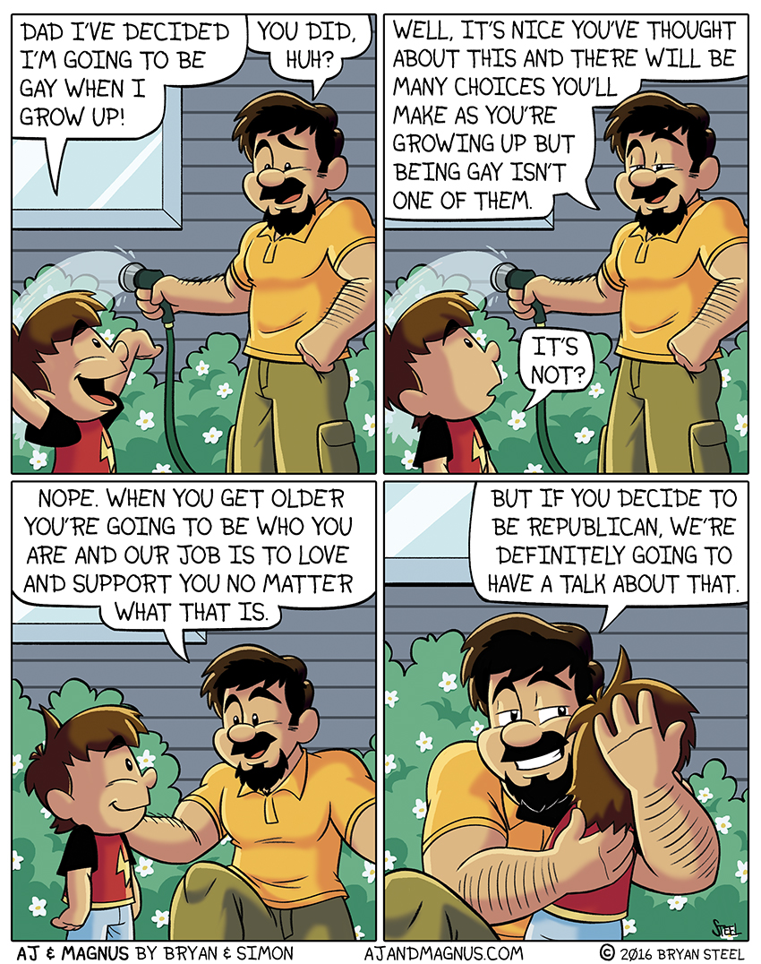 You Have To See This Adorable Cartoon Strip About Two Gay Dads 3