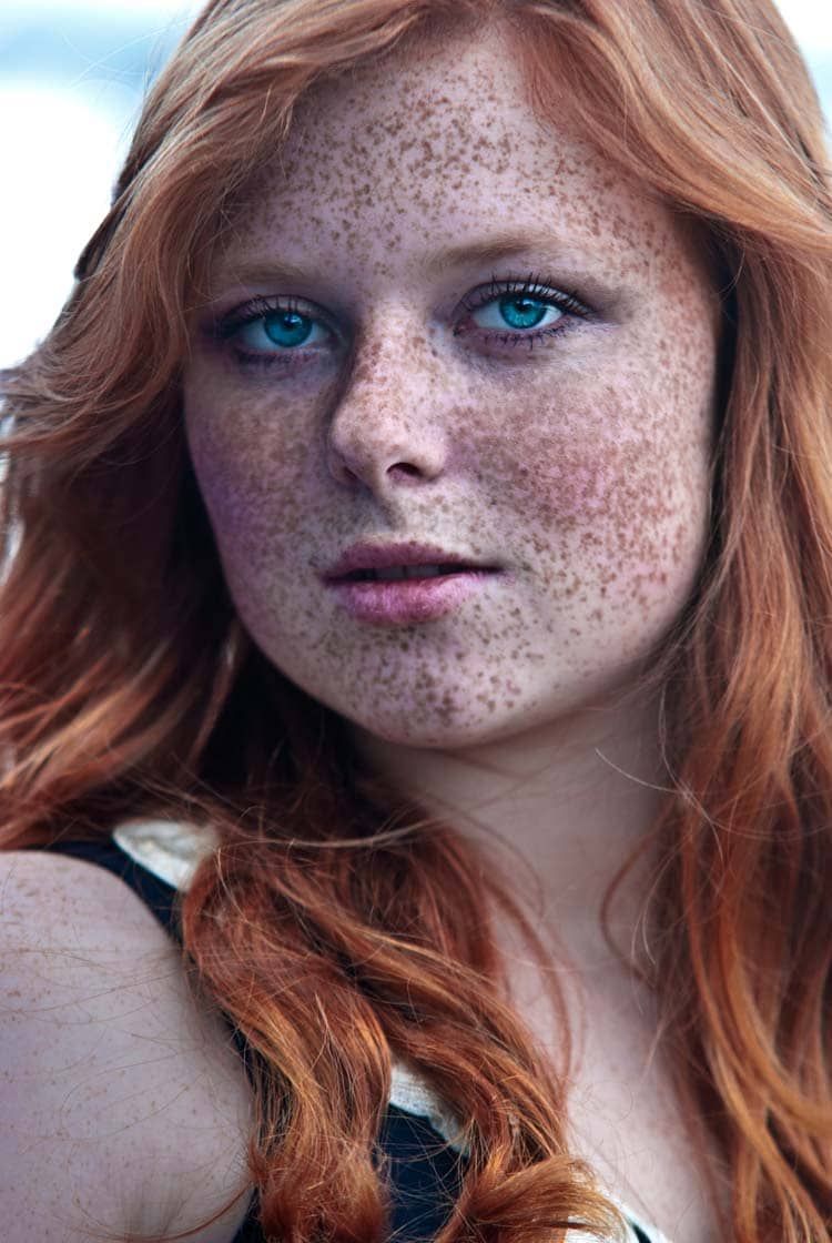 Youll Like To See The Freckled Redhead Portrait Photography