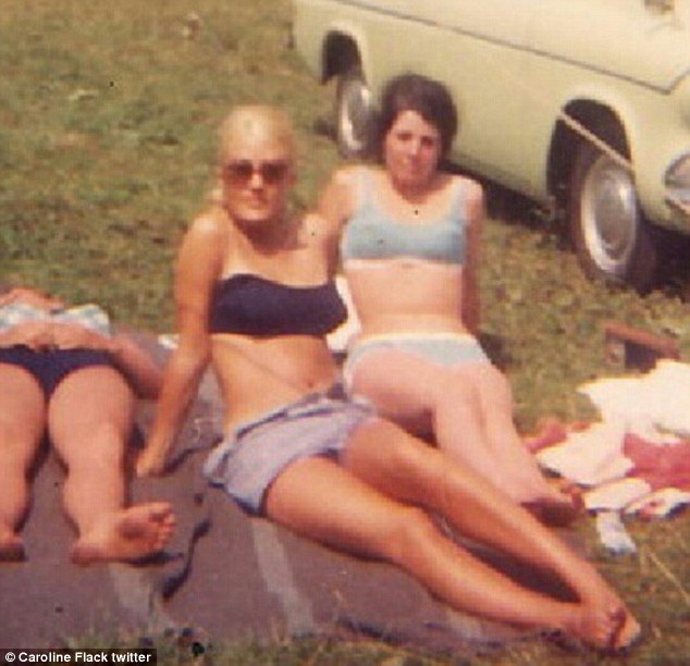 Yummy Mummy Caroline Shared Another Picture Of Her Mum Again Wearing Some Shorts As She