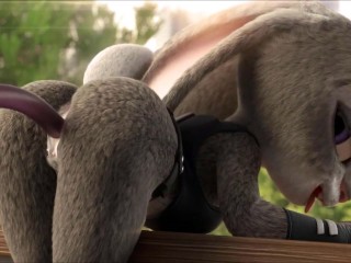 Zootopia Porn Parody Judy Hopps Fucked Tentacle Monster With Sound 2